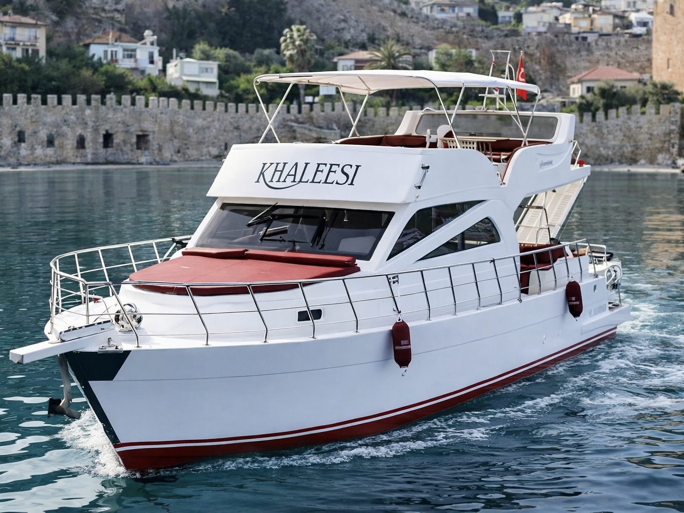Discover Alanya on a Private Yacht Khaleesi Yacht