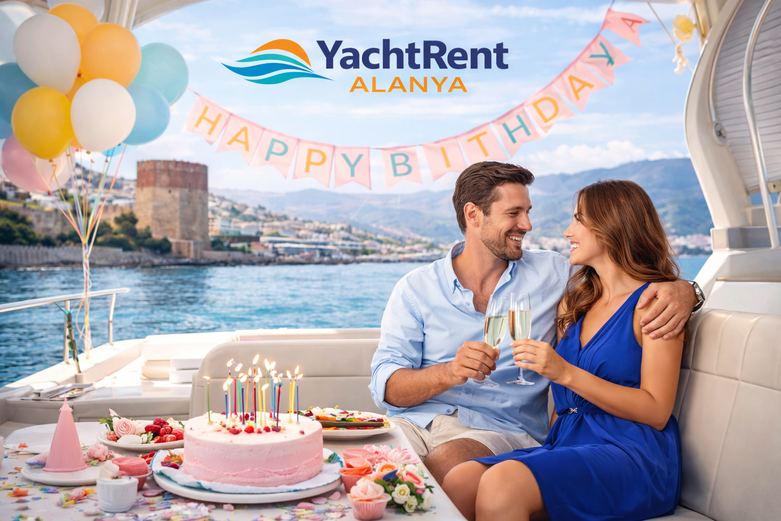 Alanya Yacht Rental | Private Luxury Yacht Charters