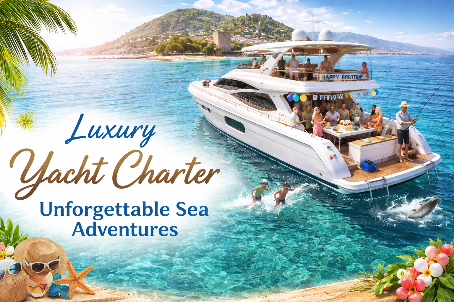 Alanya Yacht Rental | Private Luxury Yacht Charters