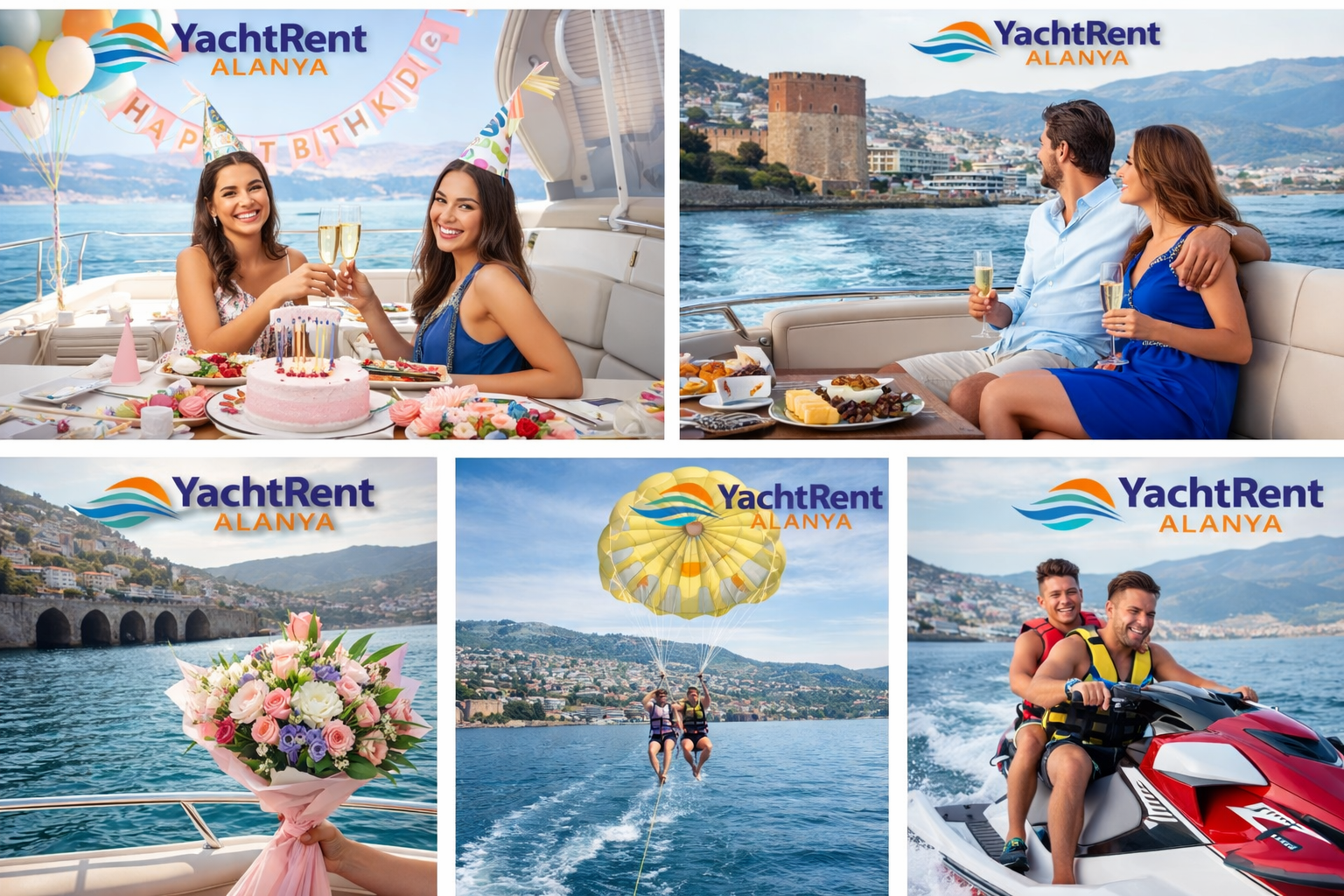 Alanya Yacht Rental Guide: Private Tours, Sunset Cruises & Boat Types