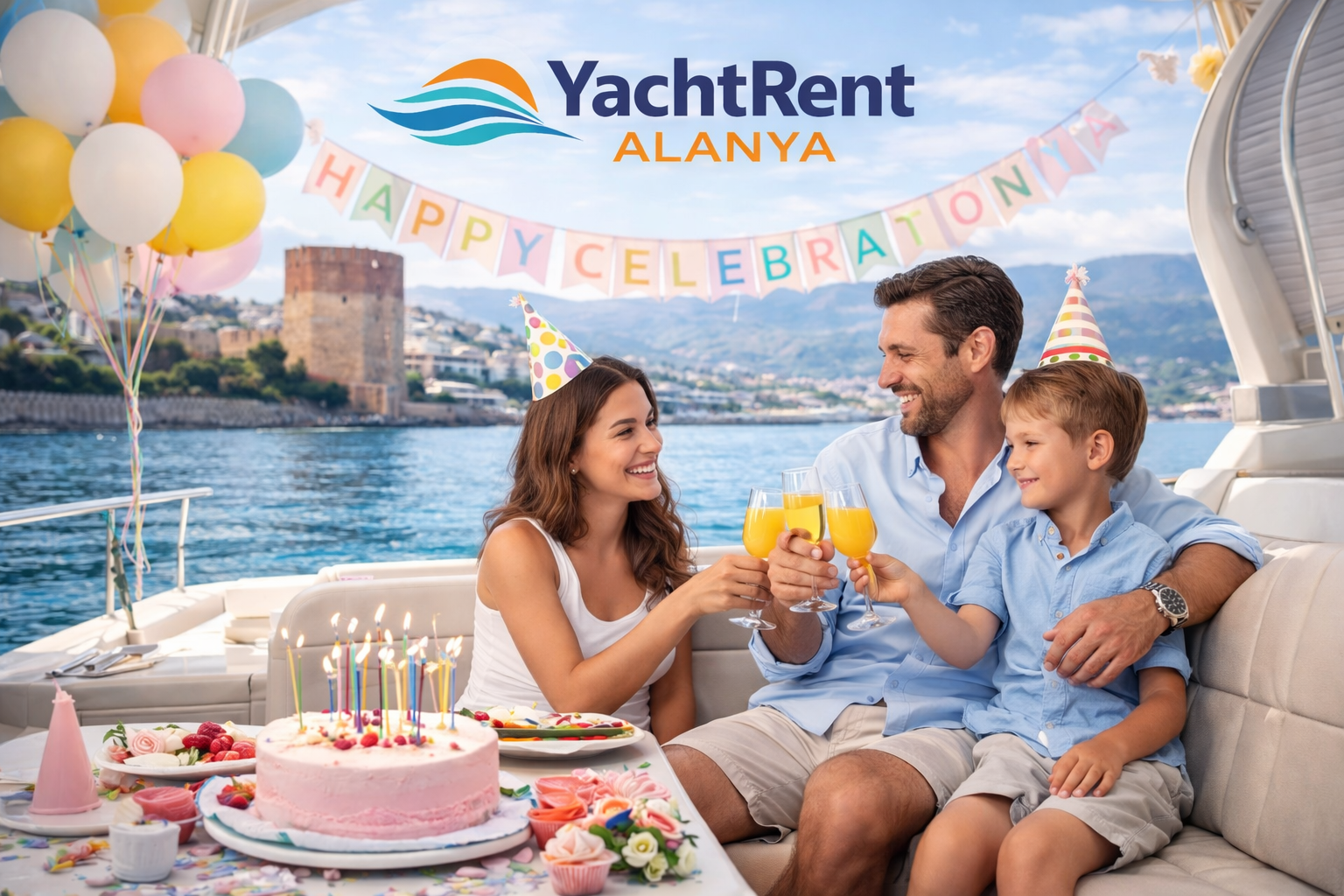 🎉 Birthday Celebration on Yacht